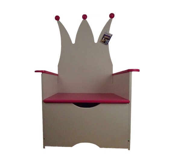 Kroonstoel roze