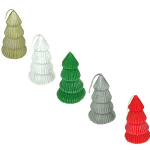 Kerstboomkaars ribbel groot