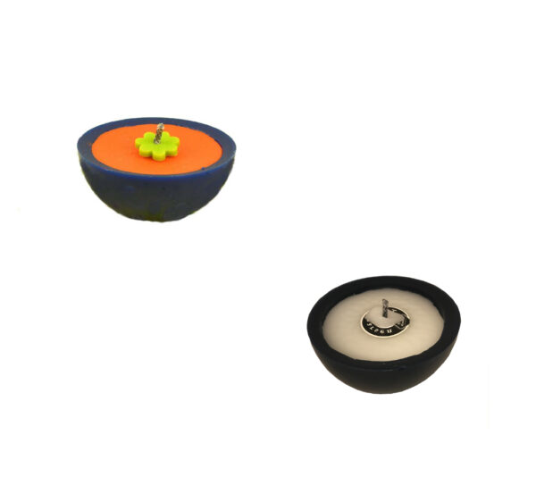 Tuinkaars gekleurd klein