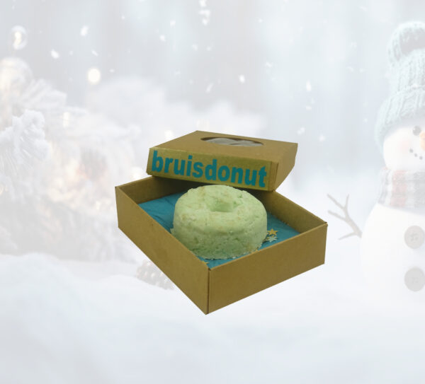 Bruisbal donut