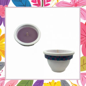 Buitenkaars met mozaïek