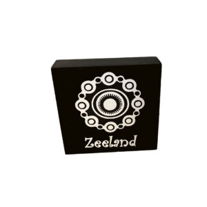 Houten blokje decoratie Zeeuws